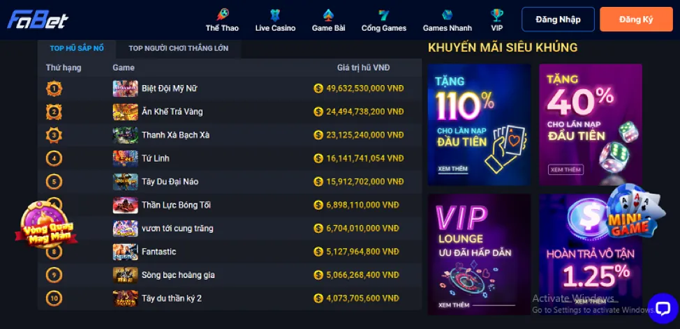 Casino Trực Tuyến Rick88